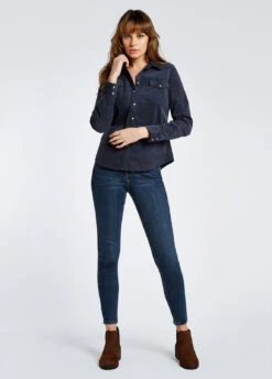 Dubarry Angelica Pincord Shirt - Indigo -Dubarry Sales 409724 2