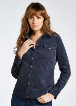 Dubarry Angelica Pincord Shirt - Indigo