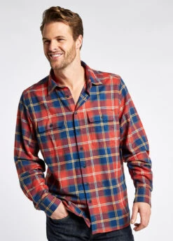 Dubarry Shelbourne Check Flannel Shirt - Indigo