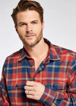 Dubarry Shelbourne Check Flannel Shirt - Indigo 9 Dubarry Shelbourne Check Flannel Shirt - Indigo -Dubarry Sales 409824 4