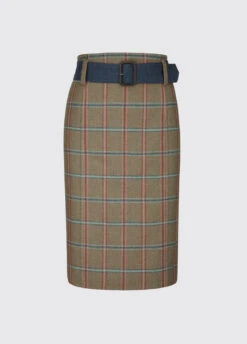 Dubarry Arrowgrass Knee Length Tweed Skirt - Connacht Meadow