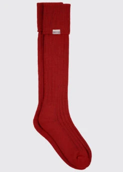Dubarry Alpaca Socks - Cardinal