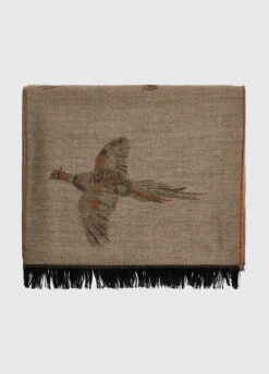 Dubarry Birchdale Wool Stole - Taupe -Dubarry Sales 414904 1TVnzC8iZlv2Lq