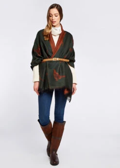 Dubarry Birchdale Wool Stole - Ivy -Dubarry Sales 414979 2