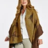 Dubarry Birchdale Wool Stole - Harvest Gold -Dubarry Sales 414984 3
