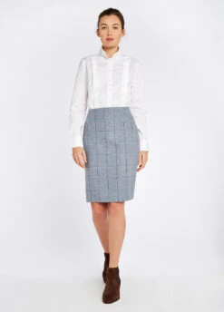 Dubarry Fern Tweed Skirt - Blue Heather -Dubarry Sales 416258 02