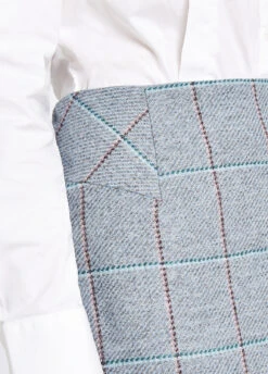 Dubarry Fern Tweed Skirt - Blue Heather -Dubarry Sales 416258 04