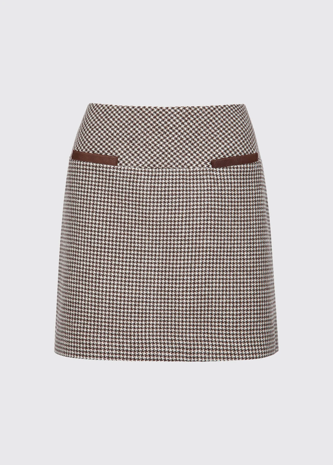 Dubarry Clover Tweed Mini Skirt - Cafe 4 Dubarry Clover Tweed Mini Skirt - Cafe - Image 2