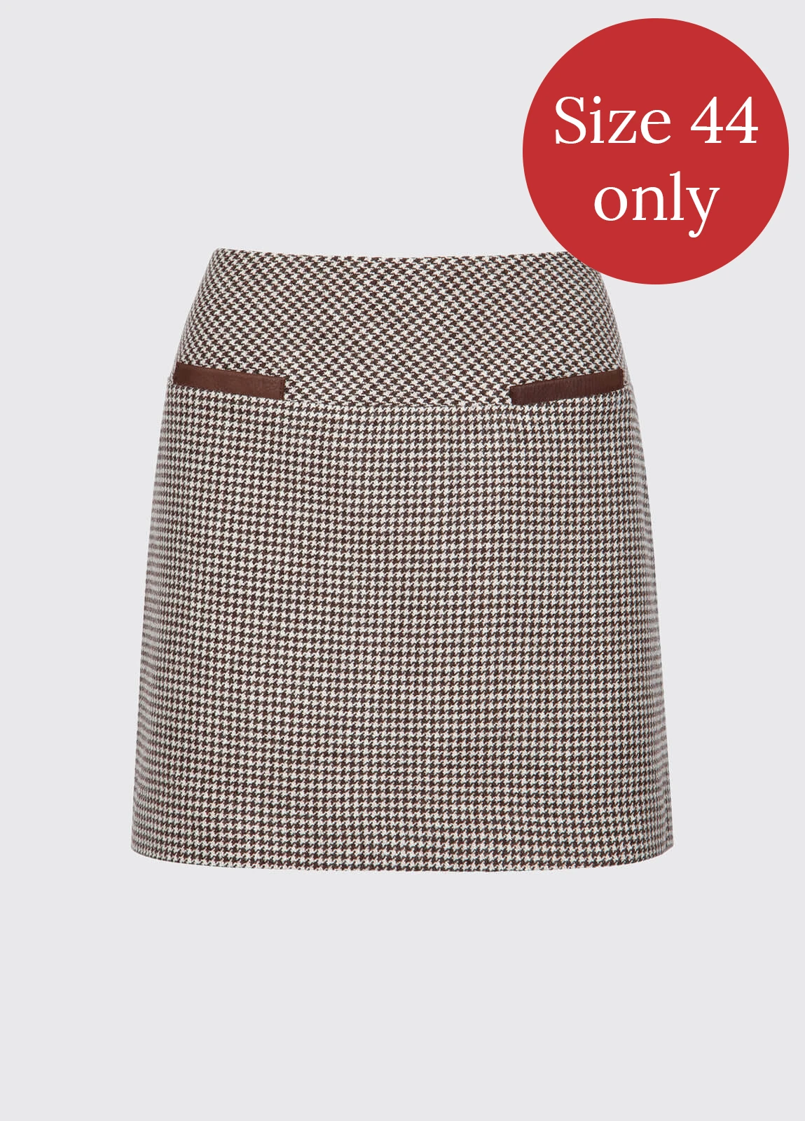 Dubarry Clover Tweed Mini Skirt - Cafe 3 Dubarry Clover Tweed Mini Skirt - Cafe