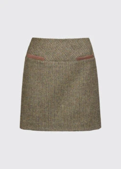 Dubarry Clover Tweed Mini Skirt - Heath