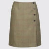 Dubarry Marjoram Slim Tweed Skirt - Acorn -Dubarry Sales 419477