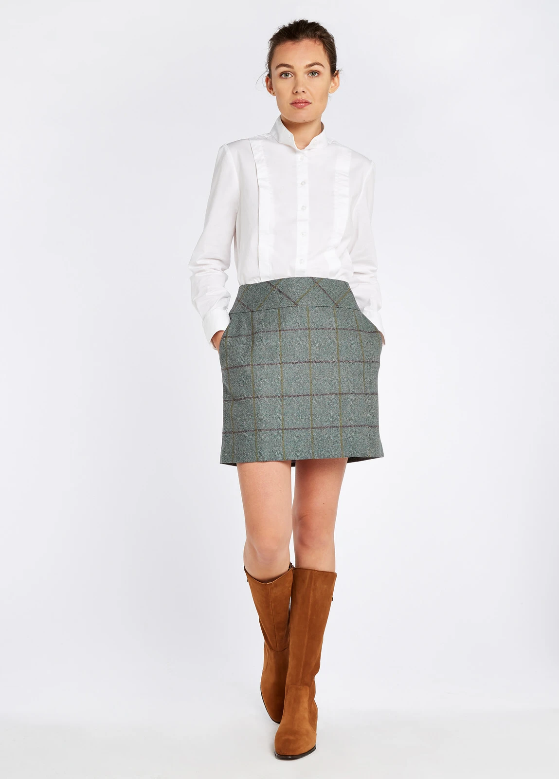 Dubarry Bellflower Tweed Skirt - Sorrel 4 Dubarry Bellflower Tweed Skirt - Sorrel - Image 2
