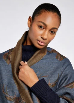 Dubarry Heatherbell Stole - Indigo 9 Dubarry Heatherbell Stole - Indigo -Dubarry Sales 419724 4
