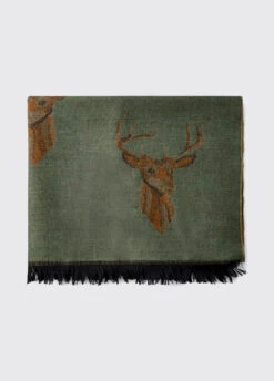 Dubarry Heatherbell Stole - Dusky Green -Dubarry Sales 419749 1