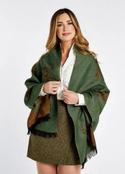 Dubarry Heatherbell Stole - Dusky Green -Dubarry Sales 419749 4