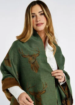 Dubarry Heatherbell Stole - Dusky Green -Dubarry Sales 419749 5