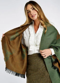 Dubarry Heatherbell Stole - Dusky Green -Dubarry Sales 419749 6