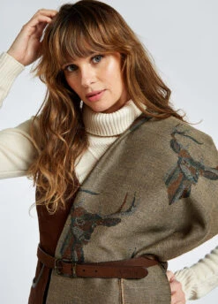 Dubarry Heatherbell Stole - Camel -Dubarry Sales 419764 4