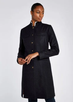 Dubarry Coolepark Tweed Coat - Navy