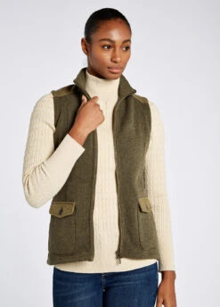 Dubarry Cherrywood Gilet - Dusky Green