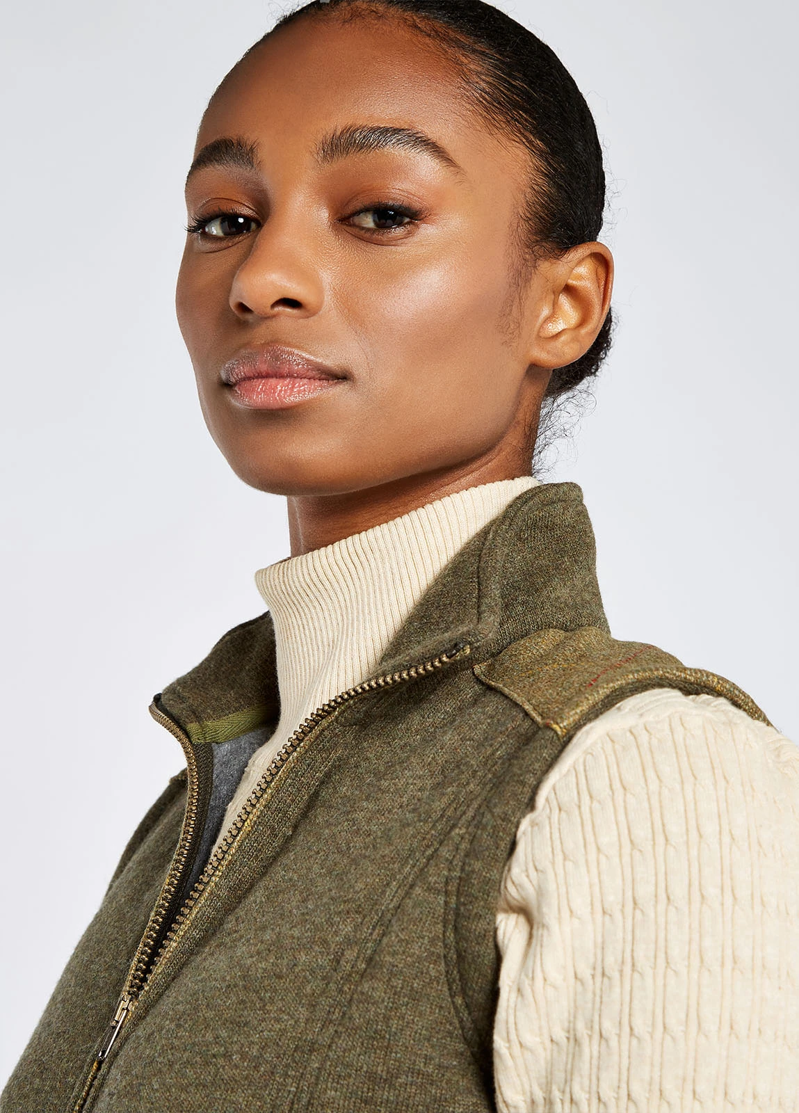 Dubarry Cherrywood Gilet - Dusky Green 6 Dubarry Cherrywood Gilet - Dusky Green - Image 4