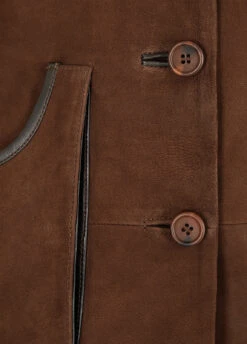 Dubarry Allendale Leather Gilet - Walnut -Dubarry Sales 420552 2