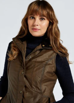 Dubarry Pakenham Wax Gilet - Ginger -Dubarry Sales 420692 6