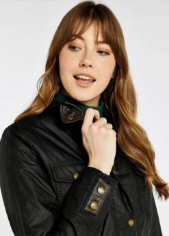 Dubarry Munsboro Wax Jacket - Black 11 Dubarry Munsboro Wax Jacket - Black -Dubarry Sales 420701 5