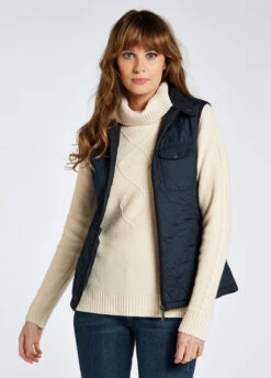 Dubarry Rathdown Quilted Gilet - Navy