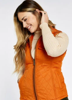 Dubarry Rathdown Quilted Gilet - Cayenne -Dubarry Sales 420944 4