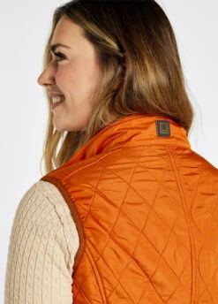 Dubarry Rathdown Quilted Gilet - Cayenne -Dubarry Sales 420944 5