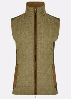 Dubarry Juniper Tweed Gilet - Elm 9 Dubarry Juniper Tweed Gilet - Elm -Dubarry Sales 421267 01