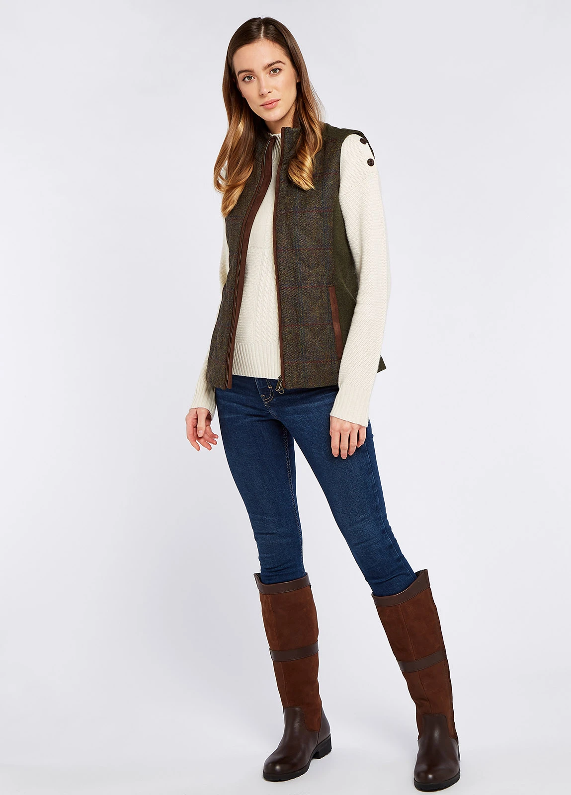 Dubarry Juniper Tweed Gilet - Hemlock 5 Dubarry Juniper Tweed Gilet - Hemlock - Image 3