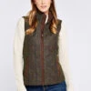 Dubarry Juniper Tweed Gilet - Hemlock 2 Dubarry Juniper Tweed Gilet - Hemlock -Dubarry Sales 421274 4