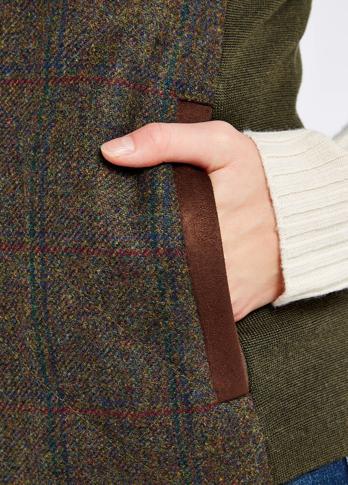 Dubarry Juniper Tweed Gilet - Hemlock 8 Dubarry Juniper Tweed Gilet - Hemlock - Image 6