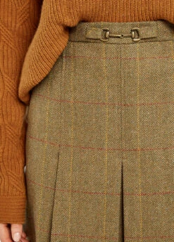 Dubarry Spruce Tweed Skirt - Elm -Dubarry Sales 421367 04