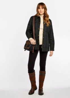 Dubarry Annestown Wax Jacket - Black Watch -Dubarry Sales 421459 02