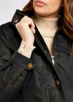 Dubarry Annestown Wax Jacket - Black Watch -Dubarry Sales 421459 05