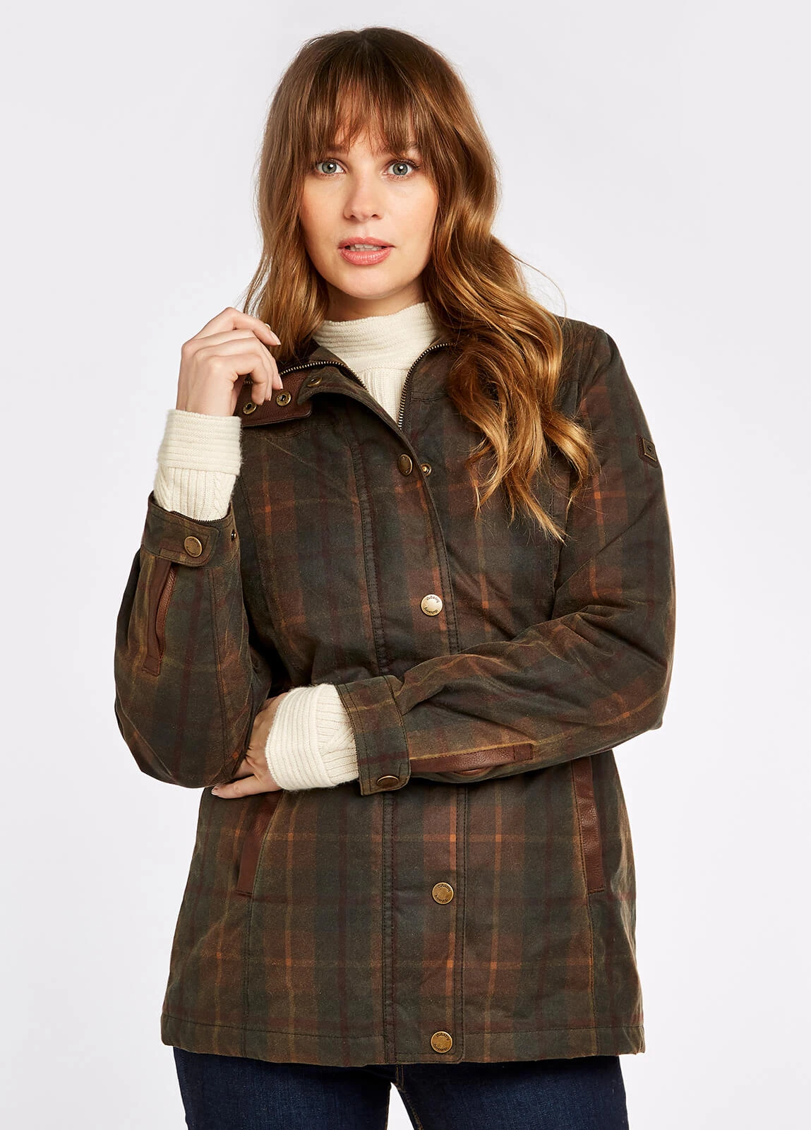 Dubarry Annestown Wax Jacket - Hunter Brown 4 Dubarry Annestown Wax Jacket - Hunter Brown - Image 2