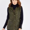 Dubarry Pembroke Wax Gilet - Pine -Dubarry Sales 421691 03