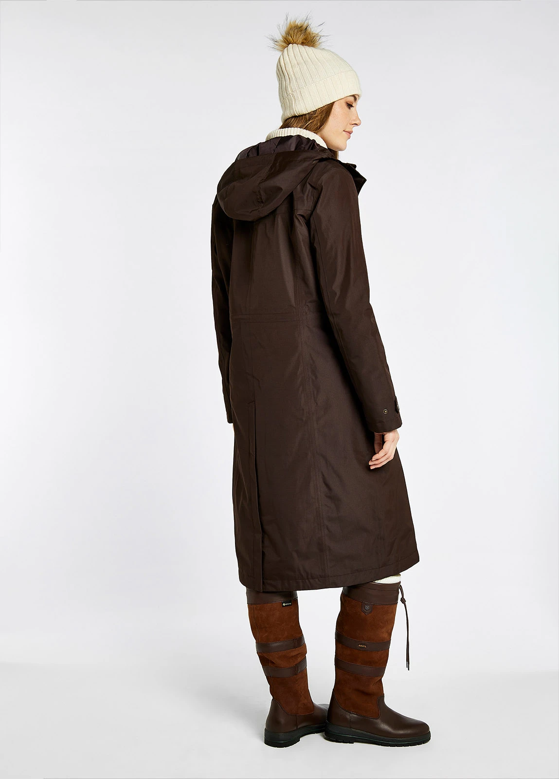 Dubarry Alderford Waterproof Coat - Mahogany 6 Dubarry Alderford Waterproof Coat - Mahogany - Image 4