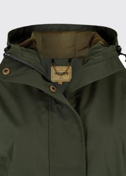 Dubarry Alderford Waterproof Coat - Pesto -Dubarry Sales 421833 2