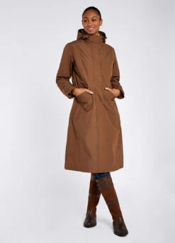 Dubarry Alderford Waterproof Coat - Walnut