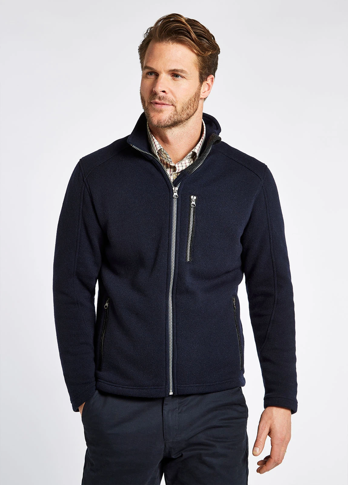 Dubarry Whitepark Full Zip Jacket - Navy 3 Dubarry Whitepark Full Zip Jacket - Navy