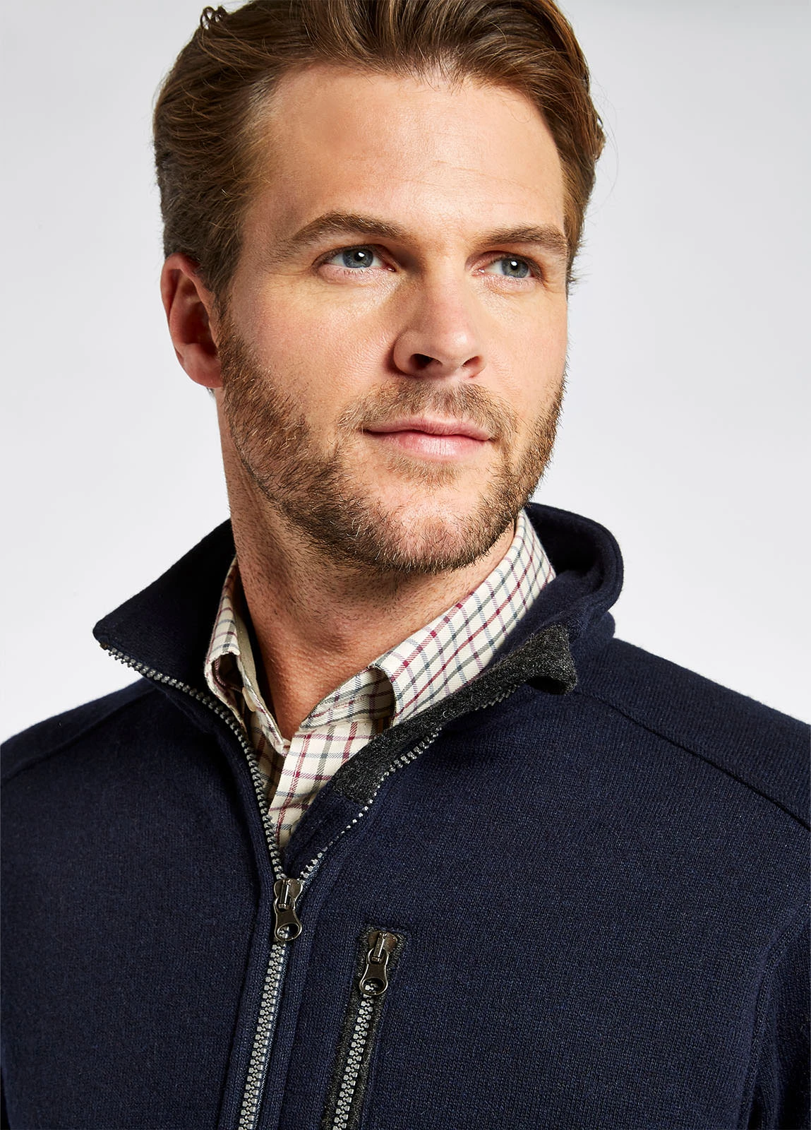 Dubarry Whitepark Full Zip Jacket - Navy 6 Dubarry Whitepark Full Zip Jacket - Navy - Image 4