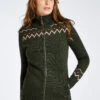 Dubarry Balbriggan Full Zip Sweater - Olive -Dubarry Sales 422409 4
