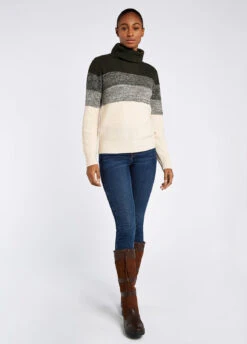 Dubarry Killossery Sweater - Olive -Dubarry Sales 422509 3