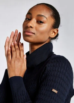 Dubarry Raheen Fitted Dress - Navy -Dubarry Sales 422903 4