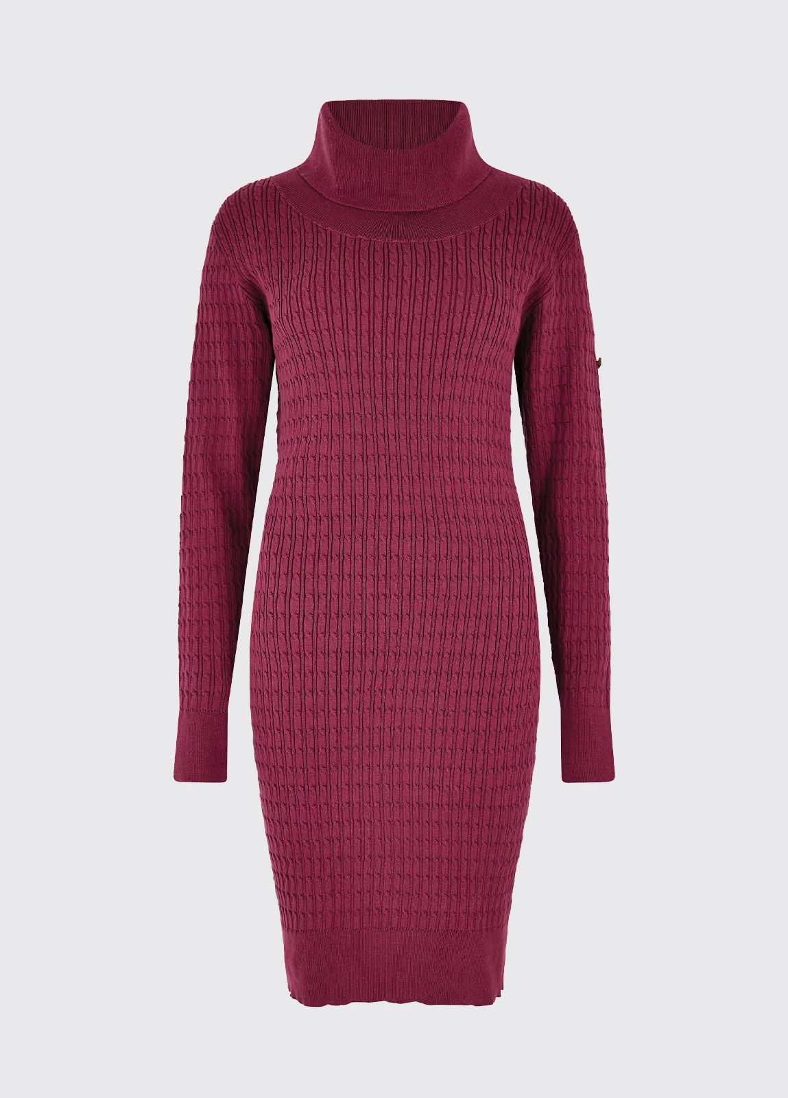 Dubarry Raheen Fitted Dress - Currant 4 Dubarry Raheen Fitted Dress - Currant - Image 2