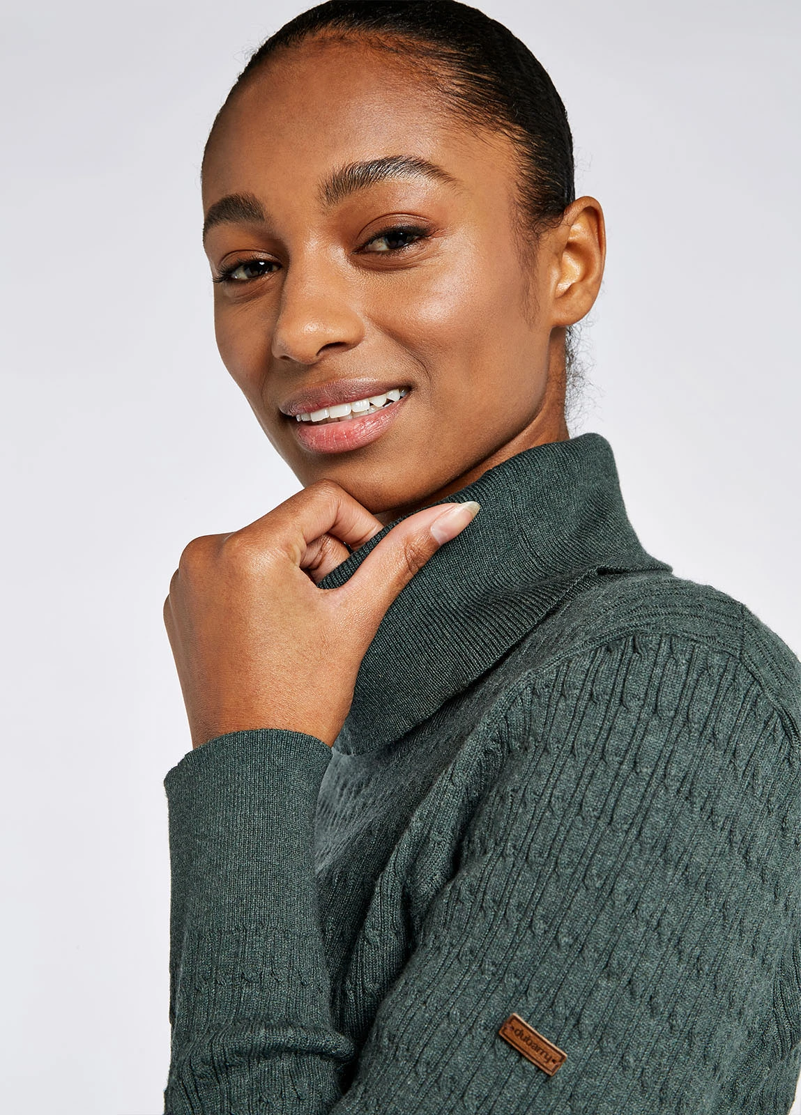 Dubarry Raheen Fitted Dress - Verdigris 7 Dubarry Raheen Fitted Dress - Verdigris - Image 5